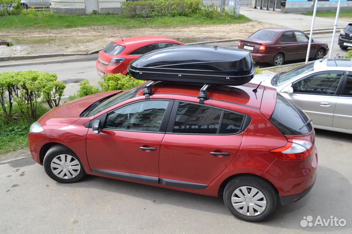 Багажник бокс на крышу Renault Megane 3 (2009-2016