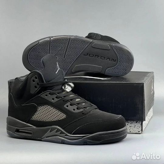 Nike Air Jordan 5 Retro Anthracite Black Cat