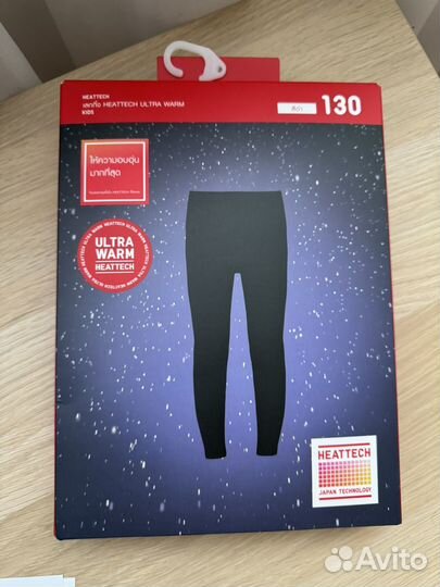 Термоштаны uniqlo 130