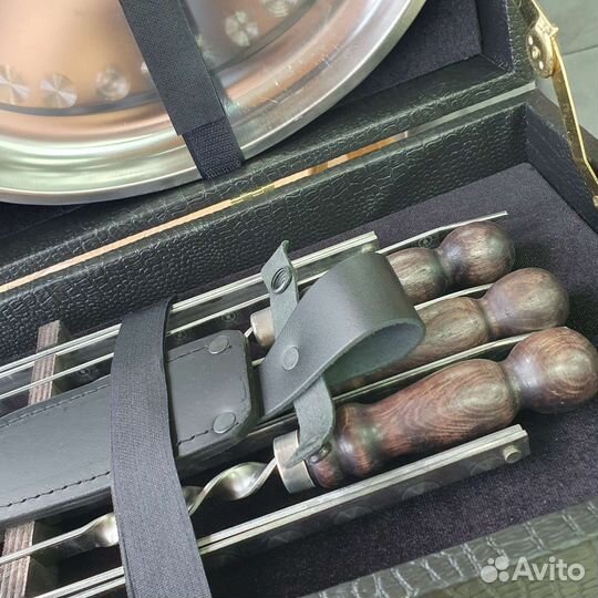 Шашлычный набор Кизляр #8 чёрный