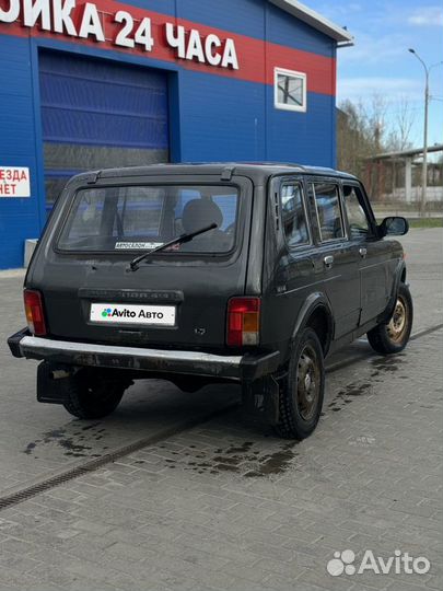 LADA 4x4 (Нива) 1.7 МТ, 2002, 176 000 км