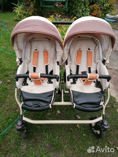 Коляска для двойни 2 в 1