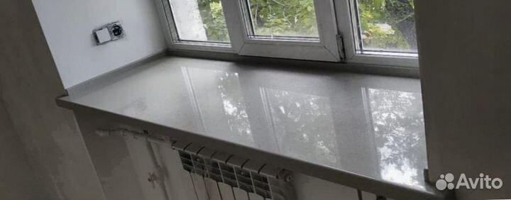 Подоконник из искусственного камня