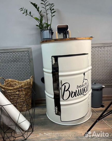 Бочка шкаф лофт