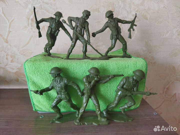Солдатики Маркс (Marx) 150 мм. Англосаксы