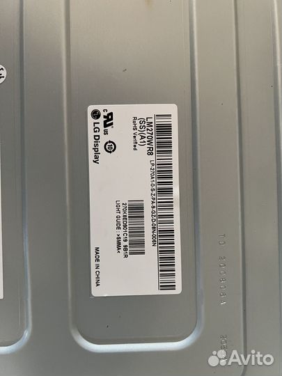 Дисплей матрица для монитора LG 27GN950-B