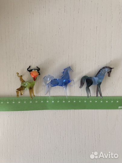 Стеклянные фигурки