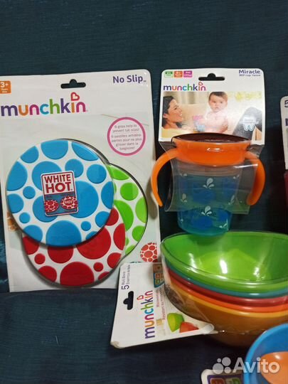 Детская посуда. Для прикорма. Пакетом. Новая