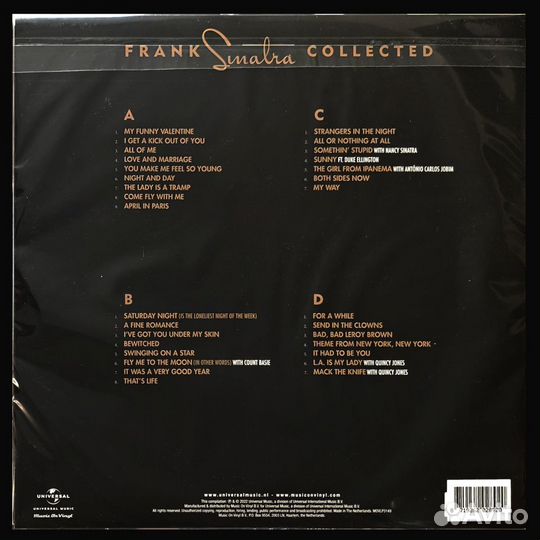 Frank Sinatra – Collected (2LP, 2023)