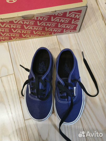 Кеды vans для мальчика 26р