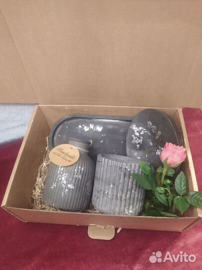 Изделия из гипса ручная работа, декоративные свечи