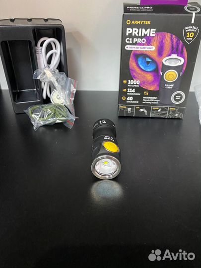 Фонарь Armytek Prime C1 Pro белый