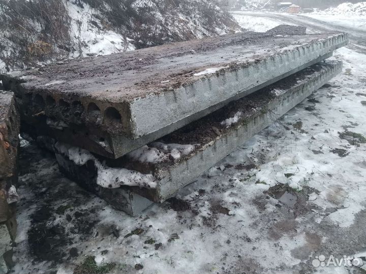 Плита перекрытия плиты бу