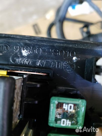 Подкапотная проводка хендай ах35