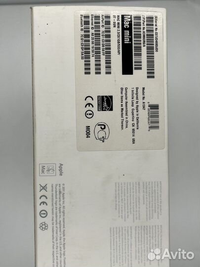 Apple Mac mini A1347 i5/8gb/ssd240