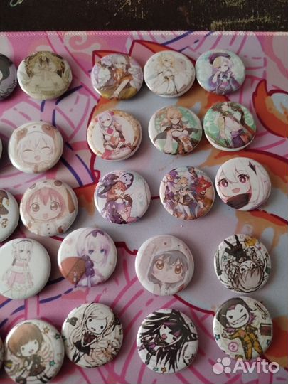 Значки аниме