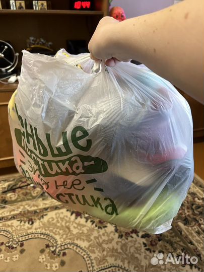 Мягкие игрушки пакетом