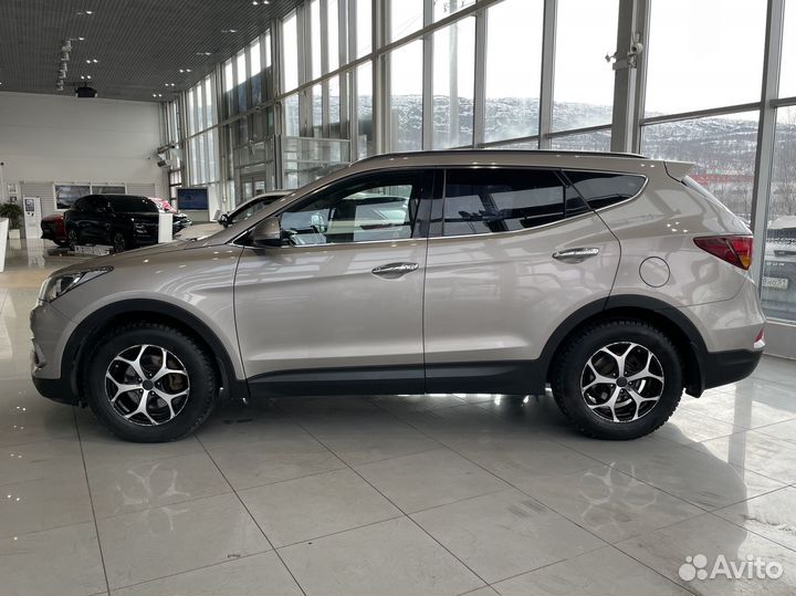 Hyundai Santa Fe 2.2 AT, 2017, 168 229 км