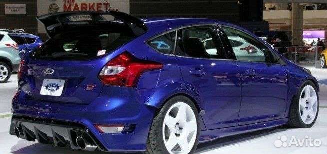 Накладки на пороги ford focus 3