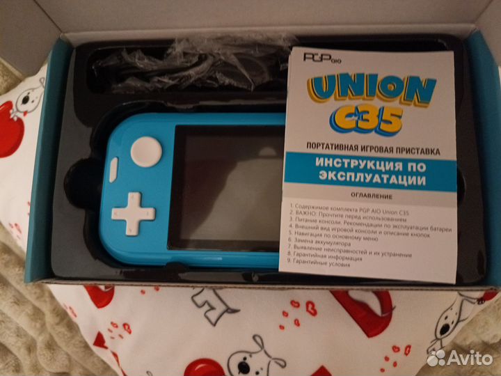 Union C35 портативная консоль с более 4000 игр