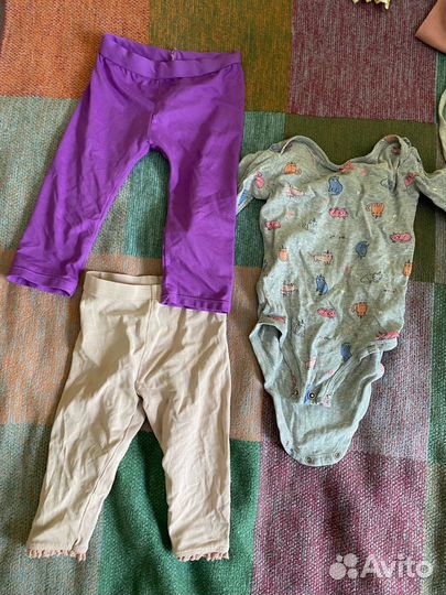 Одежда и обувь для девочки 6-12 месяцев