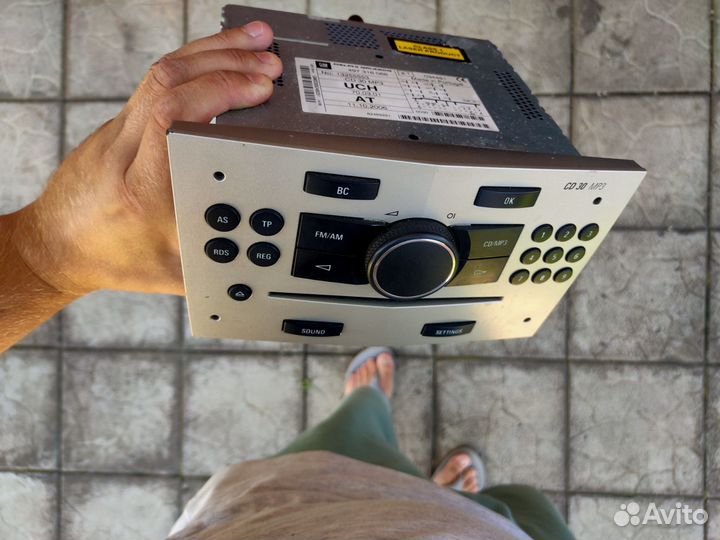 CD30MP3 aux Магнитола Astra H