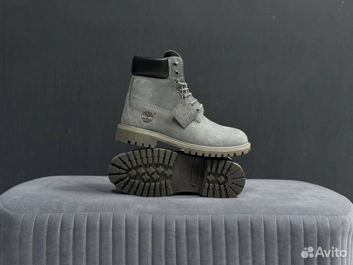 Ботинки Timberland premium grey waterproof