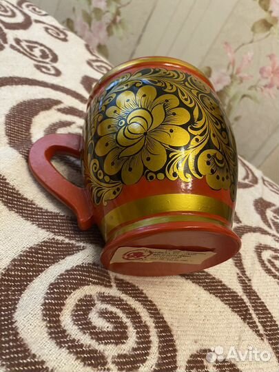 Пивная кружка Хохлома