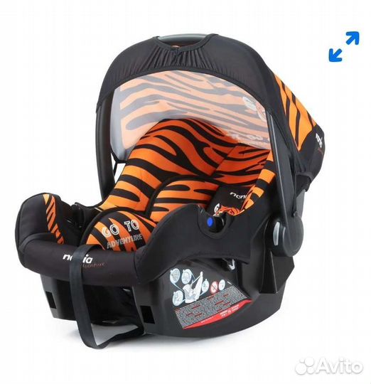 Детское автолюлька от 0