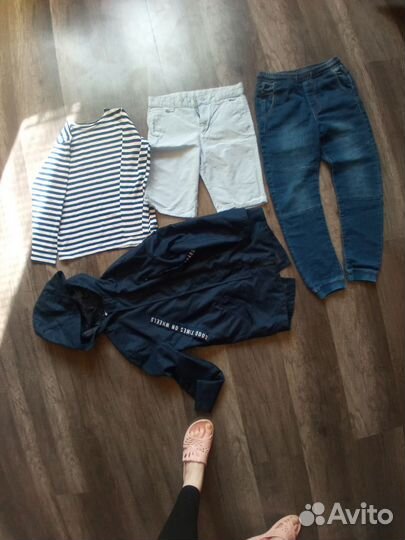 Одежда на мальчика 10-11 лет (140-146) пакетом