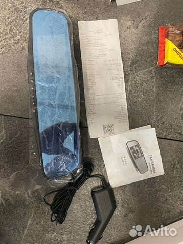 Зеркало заднего вида с регистратором