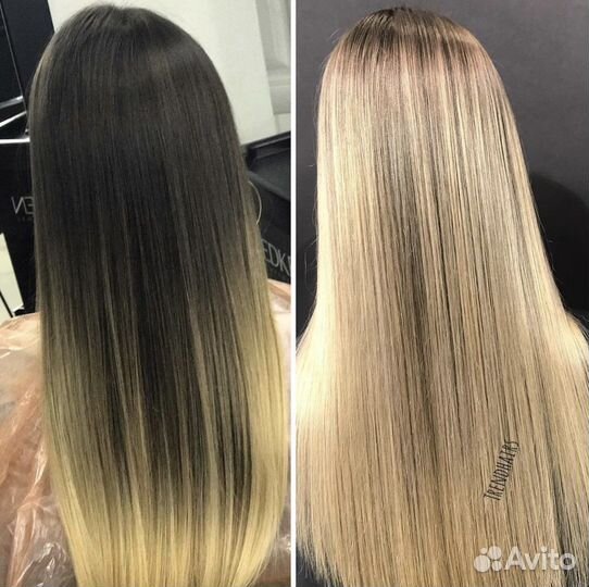 Модель на сложное окрашивание