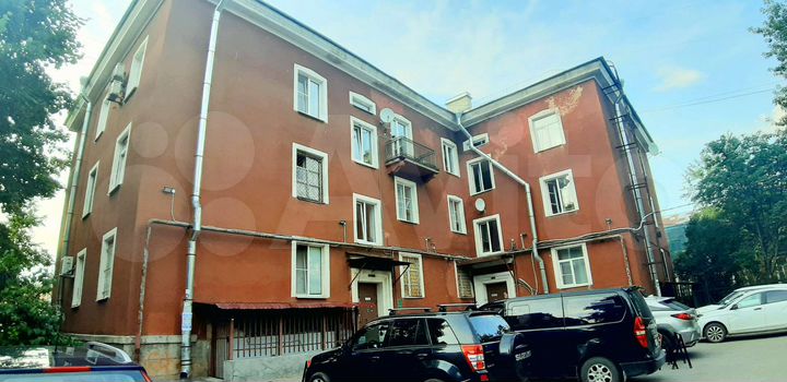 Комната 17,6 м² в 2-к., 2/3 эт.