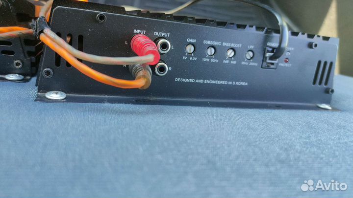 Сабвуфер Pride junior pro 12 и моноблок uno xl
