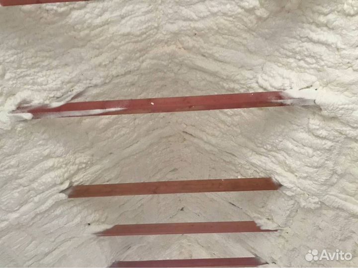 Утепление стен пеноизолом