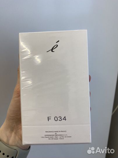 Парфюмерная вода Equivalent F034