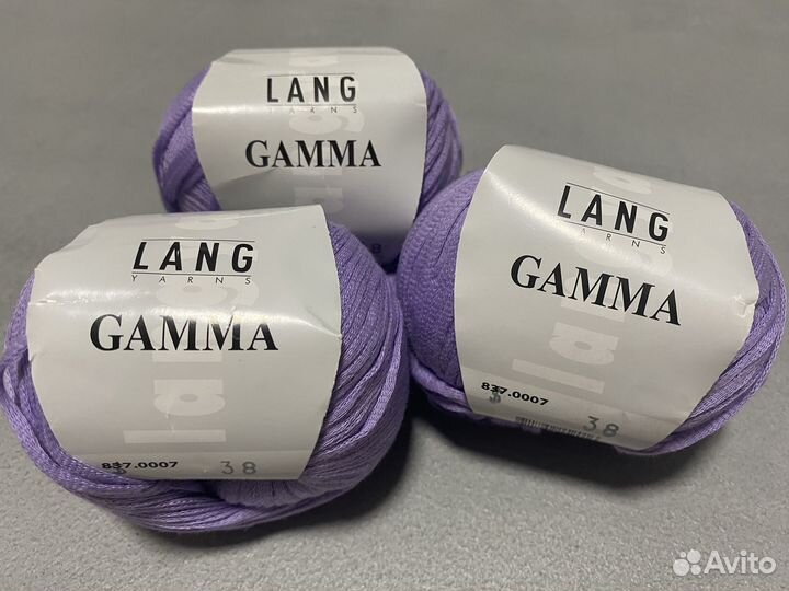 Пряжа Lana Grossa Only Cotton, Lang Yarns Gamma