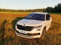 Skoda Kodiaq RS 2.0 AMT, 2019, 123 000 км, с пробегом, цена 4 200 000 руб.