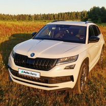 Skoda Kodiaq RS 2.0 AMT, 2019, 123 000 км, с пробегом, цена 4 200 000 руб.