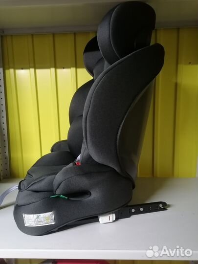Автокресло 9-36 кг Новое legacy ISO-FIX чёрное