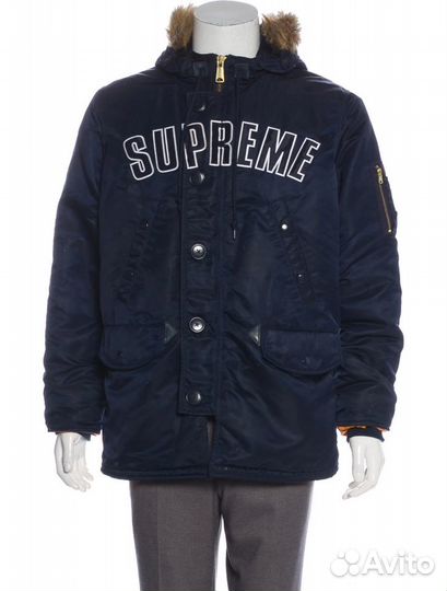 Supreme n3b parka оригинал