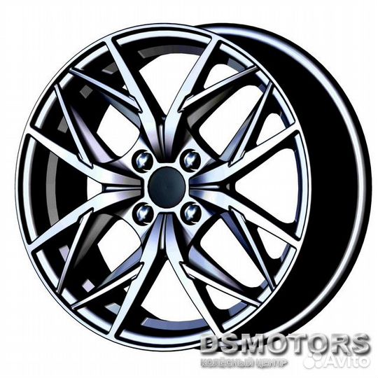 Диски Асти 6.5/16 4x100 ET44 d56.6 графит