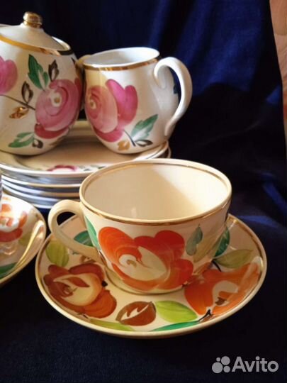 Чайный сервиз Первомайского завода