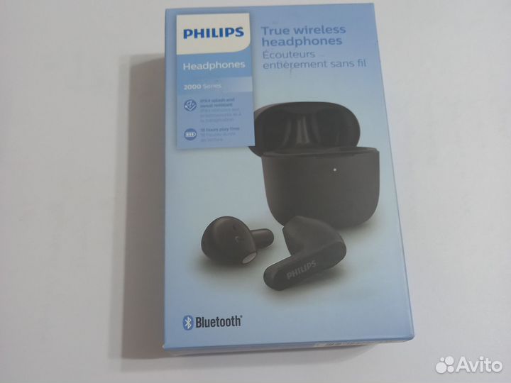 Беспроводные наушники philips 2000 series tat2236