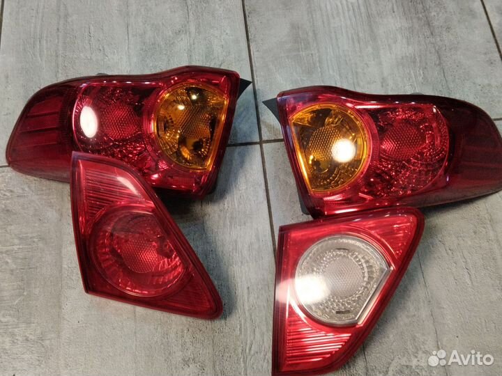 Фонари задние тойота королла е 150