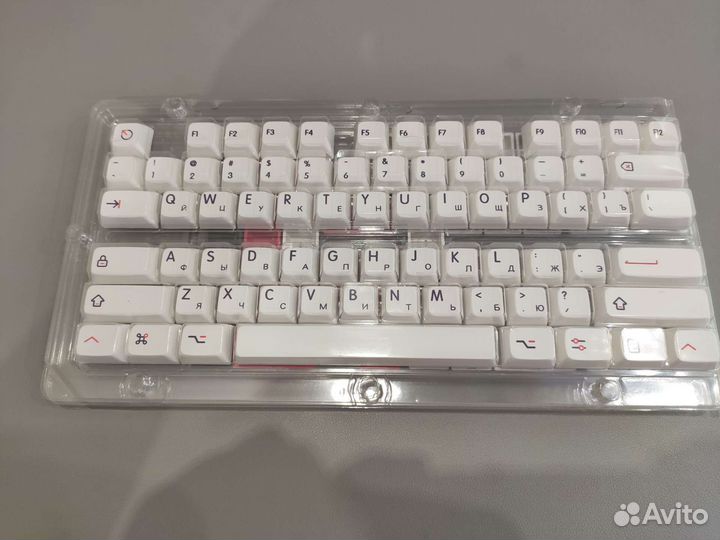 Новые Кейкапы PBT XDA с кириллицей