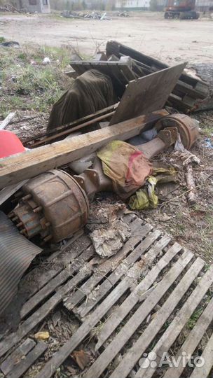 Задний мост камаз со ступицами, можно по раздельн