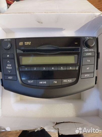 Магнитола на toyota rav4
