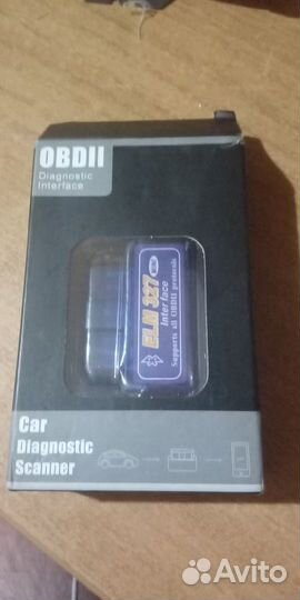 Диагностический сканер elm327 obd2 mini