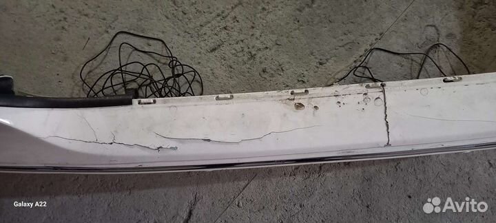 Бампер mercedes задний w211 дорестайлинг